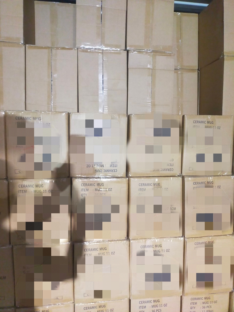 2022年陶瓷杯泰国转口到印度